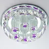 Taklampor Modern CrystalFixture Flush Mount Light For Bedroom Hallway vardagsrum Kök Girls Rumled AC90-260V