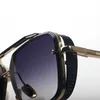 Mach Six Top Luxury Luxury High Quality Brand Designer Sunglasses For Hommes Femmes Vendant un émission de mode de renom