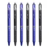 Pennor 12st Pushtype Erasable Gel Pen HighValue Pen Friction EasyTorub Student Office Pus Pushtyp Water Pen Spot grossist