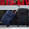 Luggage KLQDZMS Oxford Cloth 20"22"24"26"28" Inch Waterproof Luggage Cabin Scratch Proof Men Code Travel Case College Students Suitcase