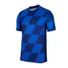 Croatie Soccer Jersey 2024 Euro Cup New Croatie National Team 24 25 Kit Kit Kid Kid Kid Kid Ret Home White Away Blue Men Uniforme modrique Kovacic Pasalic Perisic