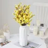 Decoratieve bloemen 37 cm boeket kunstmatige plastic bloem nep planten gipsplantige bloemen rangschikken handgemaakte babysbrath voor tafel trouwhuis