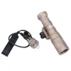 Scopes WADSN M300 M300W Lampe de poche Surefir LED BLANC STROBE LETUILLE Version de commutation régulière Fit 20 mm Picatinny Rail Hunting Arme Lampon