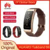 Pulseiras huawei talkband b6 bluetooth 5.2 pulseira inteligente pulseira esportiva vestido de pulseira de 1,53 polegada AMOLED Kirin A1 Processador