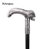 Skull Head Walking Cane Fashion Decorative Walking Stick Gentleman Elegant Cosplay Cane Knob Crosier 93cm 240416