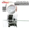 Heating Aquarium Filter 7Kinds Filter Media Materials Bio Balls Rings with Biochemical Sponge Fish Tank External Hang up Waterfall Maker