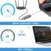 Hubs Tenmtoo USB Ethernet Adapter 1000Mbps 4 Portas USB 3.0 Hub com RJ45 Gigabit Ethernet LAN Adaptador para MacBook Pro/Air PC