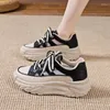 Casual Shoes Sneakers For Women Fashion Tennis Female Mixed Color Thick Women's Sports Summer