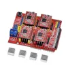 Nouveau nouveau SHIELD CNC V3 Machine de gravure / imprimante 3D / + 4pcs A4988 Board d'extension du pilote 1. Pour CNC Shield V3