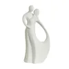 Decorative Figurines Couple Statue Nordic Style Abstract Figurine Lover For Desktop Cafe Office