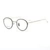 Lunettes de soleil Frames Katkani Pure Titanium rétro Retro OVAL FEME FEME CHARGE LEVERS PRESCRIPTION OPTIQUE ULTRA LEUX POUR FEMMES W219