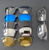 Magnet Clip Square Myopia Sonnenbrille Männer Frauen mit 5 Clip auf Sonnenbrillen polarisierte verschreibungspflichtige Brillen 0 -0,5 -0,75 bis -6,0 240416