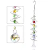 Decorative Figurines 1/2pcs Crystal Sun Catchers Beautiful 29/30 CM Home Decor Rainbow Maker Suncatcher Prism Office