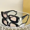 En Kaliteli Kadın Güneş Gözlüğü Tasarımcı Erkekler Kadınlar Kalın Lensler LW40102 El yapımı gözlük metal logo lüks kaliteli güneş gözlüğü kadın moda stili kutu