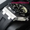 AP Автоматические запястья Watch Royal Oak Series Series Watch Men's 42 мм диаметром автоматические механические модные повседневные часы часы 15720CN.OO.A002CA.01 Black