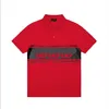 이탈리아 2024 럭셔리 남성 폴로 셔츠 여름 패션 브랜드 디자이너 폴로 셔츠 남자 디자이너 자수 짧은 슬리브 티#184