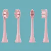 Têtes 10pcs remplacement pour apiyoo lune rose new type brosse à dents têtes de brosse à dupont de dupont têtes de brosse douce buse