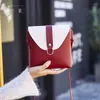 Bolsas de ombro PU Couro Crossbody Shopping for Women Shopper Diário Handbag em cores sólidas Fêmeas bolsas e bolsas