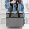 Taschen große Kapazität Lunchbeutel Frauen wasserdichte Oxford tragbare Isolierung Bento Box Outdoor Camping Picknicktaschen für Frauen Männer