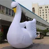 6m 20 pés altos frete grátis gigante gigante gigante mascote de cisne de balão para decoração de eventos da cidade ou publicidade infláveis