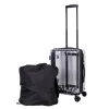 Bagage Hongyue 20 tum NewDesigns Stylish Personality Transparent resväska TSA Tulllås tyst universellt hjulbagage