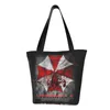Shopping Bags Custom Corporation Umbrellas Canvas Women Portable Groceries Video Game Tote Shopper