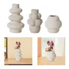 Vasos vaso de bolha cinza cerâmica elegante minimalista para o escritório da cozinha de mesa