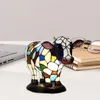 Night Lights Relaxation Light Soft Glow Lamp Colorful Cow Table Usb Operated For Room Bedroom Desk Decoration Resin