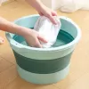 Bassins Poldable Foot Back Portable Bath Backet Wash Basin Water Beaut grande capacité Pieds de bain Massage Spa Lavage pour voyages ménagers