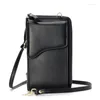 Sacs à bandouliers Sac de messager pour femmes mini multi-cartes multi-cartes Mobile Modames Fashion Wallet Pourse