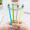 Pens 24 Pcs Cactus Potted Gel Pen Students with Full Black Stationery Kawaii Pen Kawaii School Supplies