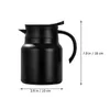 Canecas Water Kettle Hanking Isoled Jug Bottle Coffee mantendo o escritório doméstico Garrafas simples Copo