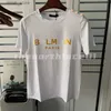 Мужские футболки Mens Designer Band T Рубашки мода черная белая короткая Slve