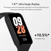 Stokta Bilek Bantları Xiaomi Smart Band 8 Aktif Global Sürüm 1.47 '' Gelişmiş uyku fitness izleme 50+Spor Modları 14 gün pil bluetoot