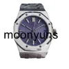 PIQUET AUDEMAR LUXURY MENS MECHANICAL WATH15400フルレンジスチールバンド防水スイススイスESブランド腕時計高品質