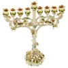 Candle Holders Wedding Base Candles Table Ornament Taper Stand Vintage Decor Tabletop Holder Candlestick Tree Shape Alloy