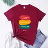 Женские футболки T Никто не может быть в мире рубашки Camiseta Unisex с коротким рукавом с коротким рукавом хипстерская свобода футболки