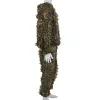 Chaussures 3d leaf adultes ghillie costume de chasse boisé camouflage / camouflage de cerf de chasse traque