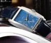 2022 Gondolo 5124G Automatic Mens Watch Steel Case Blue Textured Dial Silver Roman Markers Leather Strap 5 Styles Watches Puretime1744535