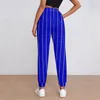 Frauenhose Nautical Blue Jogger Herbst White Stripes Elegante Joggerinnen Frauen Hip Hop Grafikhose große Größe 2xl