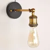 Wandlampe Retro Schwarzer Eisenlampenschatten E27 Edison Industry American Indoor Lighting für Wohnzimmer Vintage Lichter Loft