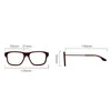 Lunettes de soleil Portables Eyeglasse de vision Eye Vision Clair Metal For Women Men Office Travail