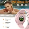 Saatler Melanda Sport Smart Watch Kadın Bluetooth Arama Smartwatch IP68 Su Geçirmez Fitness Tracker iOS Android MK60 için Sağlık İzleme