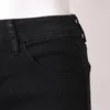 Pantaloni da carico elastici ad alta vita jeans da donna allungare i leggings foderati in pile calda termica per giapponese