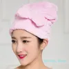 Wholesale- 21x25cm Dressing Gown for Women Hair Dryer Shower Head Hat for Girls Bath Bathroom Braid-hat Hats Men Shower Cap Female Bone