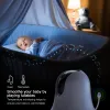 Moniteurs moniteur de 3,5 pouces à grand écran moniteur de bébé infrarouge Vision nocturne Moniteur de couleur vidéo sans fil avec caméra à la berceuse à distance Pantiltzoom