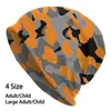 Berets Orange Camo Beanies вязаная шляпа маска, охота на женщин, ее девочки мужчины мальчики его