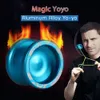 Magic Yoyo V3 Responsive High-Speed ​​Aluminium Alloy Yo-Yo CNC svarv med snurrsträng för pojkar flickor barn barn svart 240408