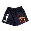 Hajime no ippo cortometraggi anime da uomo makunouchi stampano palestra palestra rapida pantaloni corti pantaloni cosplay fitness boxe largo 240408