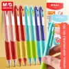 Pennor och Stal m g optimal grepp Erasable Pen 0,5 mm kula NIB infällbar gel penna svart/röd/blå bläck gelpen för studentskolans leveranser